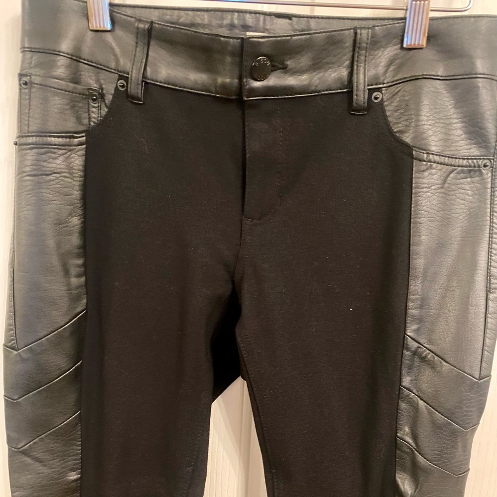 Bisou Bisou  pants faux leather
